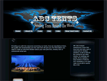 Tablet Screenshot of abctents.com